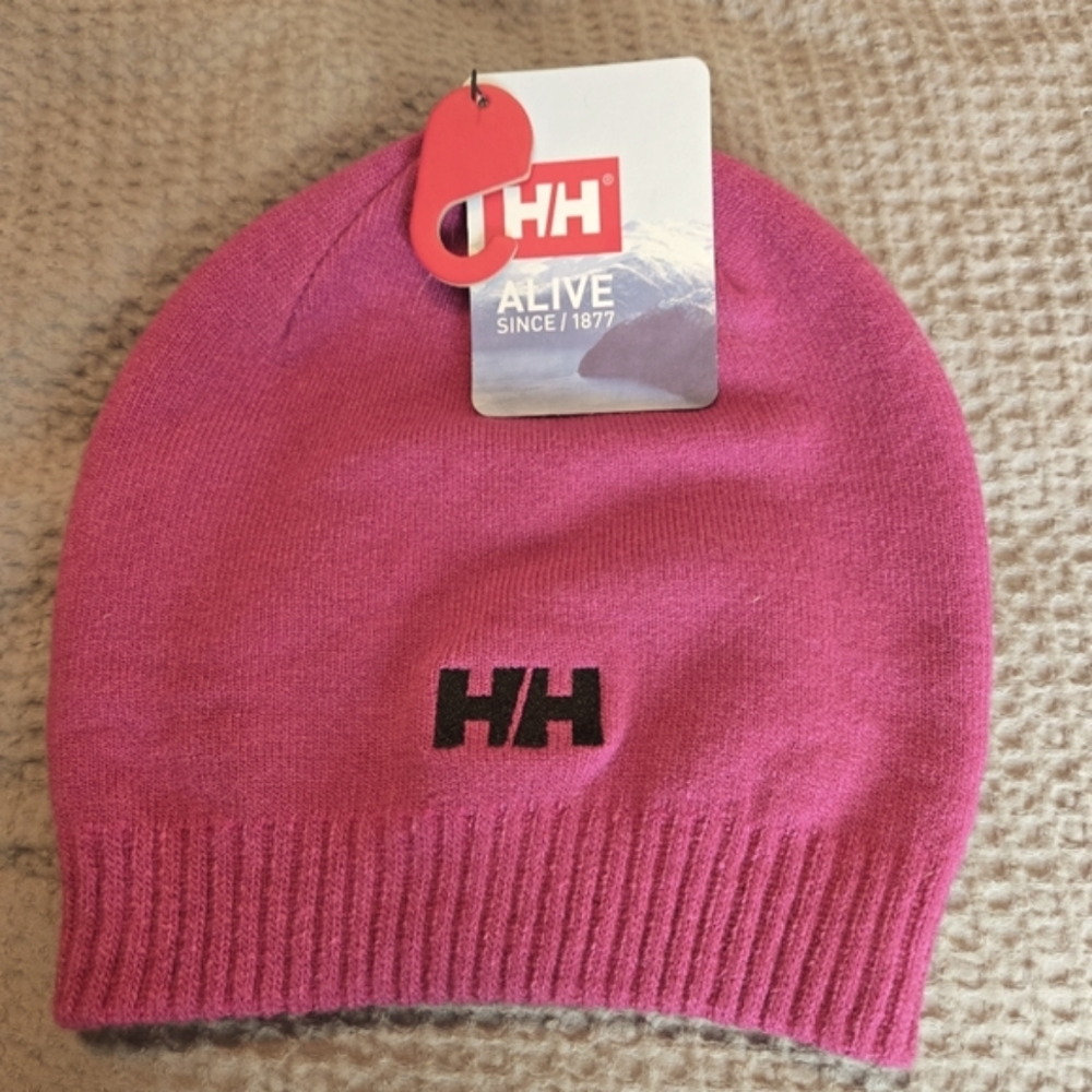 NWT Helly Hansen Womens Pink Beanie